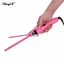 Цифровой контроль температуры для завивки волос Профессиональный быстрый нагрев щипцы для завивки волос ультратонкие мини щипцы для завивки 9-13 мм ЖК-дисплей