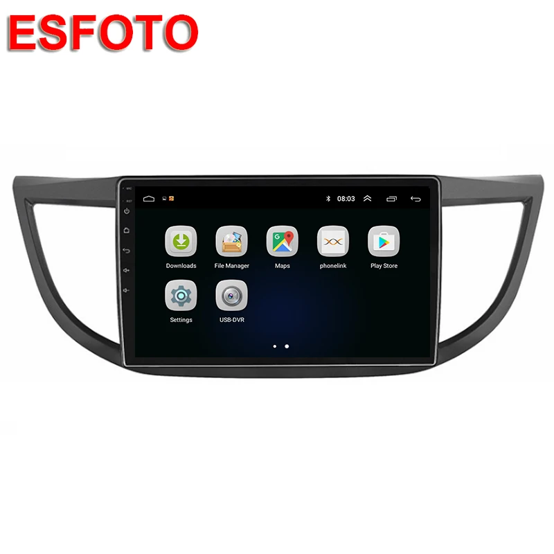 Top Touch screen 10.1"  Android Car DVD Player for Honda CRV CR-V 2012-2015 GPS Glonass Autoradio Headunit Radio Wifi Bluetooth 3
