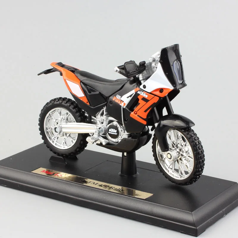 Детские 1:18 Масштаб KTM 450 ралли рейд велосипед эндуро мотоцикл внедорожные гоночные автомобили литье под давлением моделирование реплики игрушки сувенир maisto