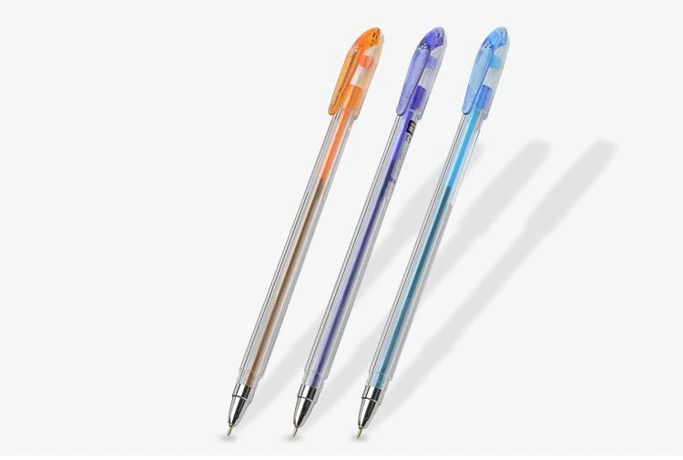 Transparent Ballpoint Pen Pen Bright Colorful Smell Ballpoint Pen