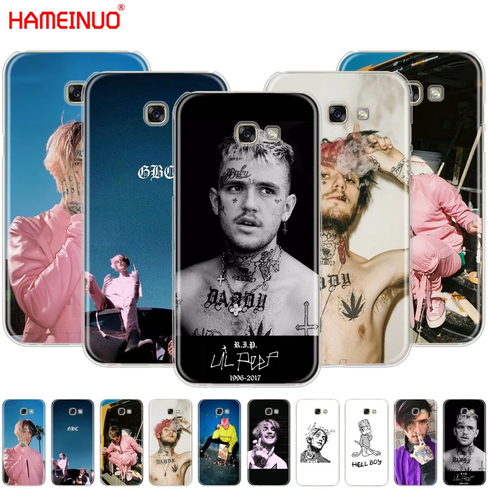 

HAMEINUO Lil Peep cell phone case cover for Samsung Galaxy A3 A310 A5 A510 A7 A8 A9 2016 2017