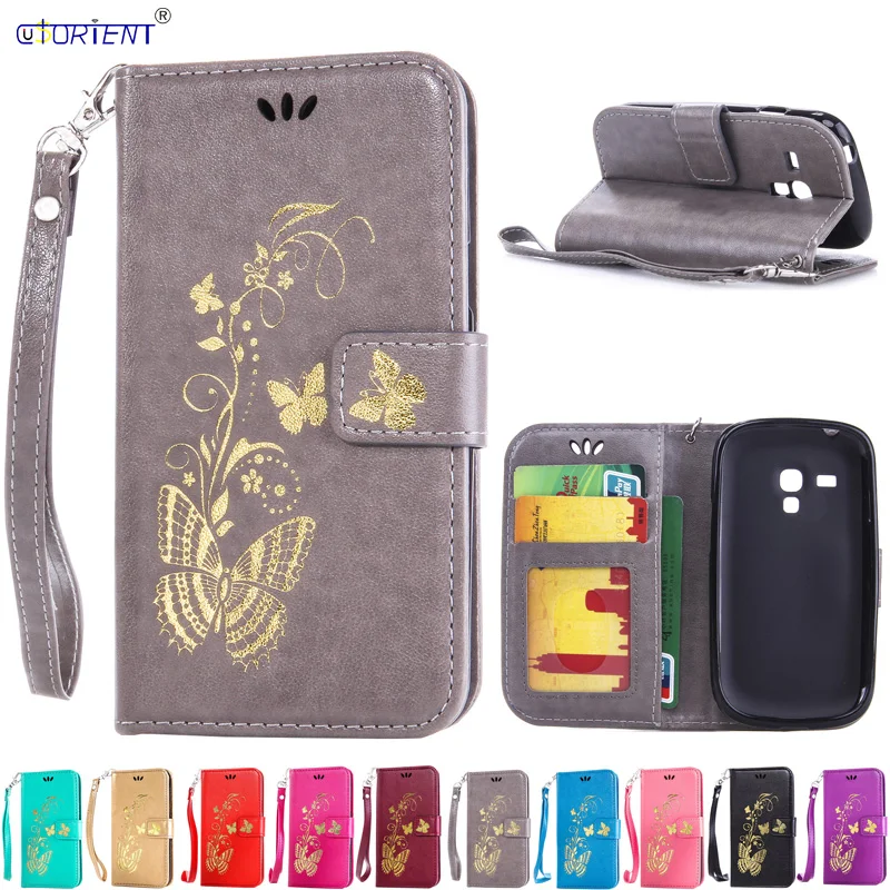 Flip Case for Samsung Galaxy S3 S 3 mini i8190 GT i8190 Leather Cover