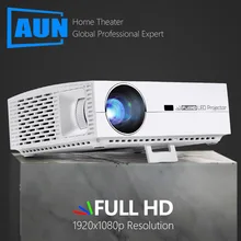 Бренд AUN проектор Full HD, разрешение 1920×1080 P, F30. 6500 люмен, 3D светодиодный проектор для домашнего кинотеатра. Можно сравнить с 4 K