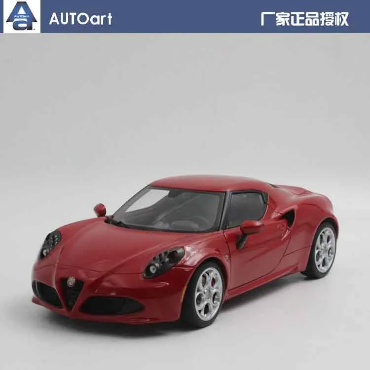 Высокая имитация AUTOart 1:18 ALFA ROMEO Alfa Romeo 4C модель автомобиля из сплава