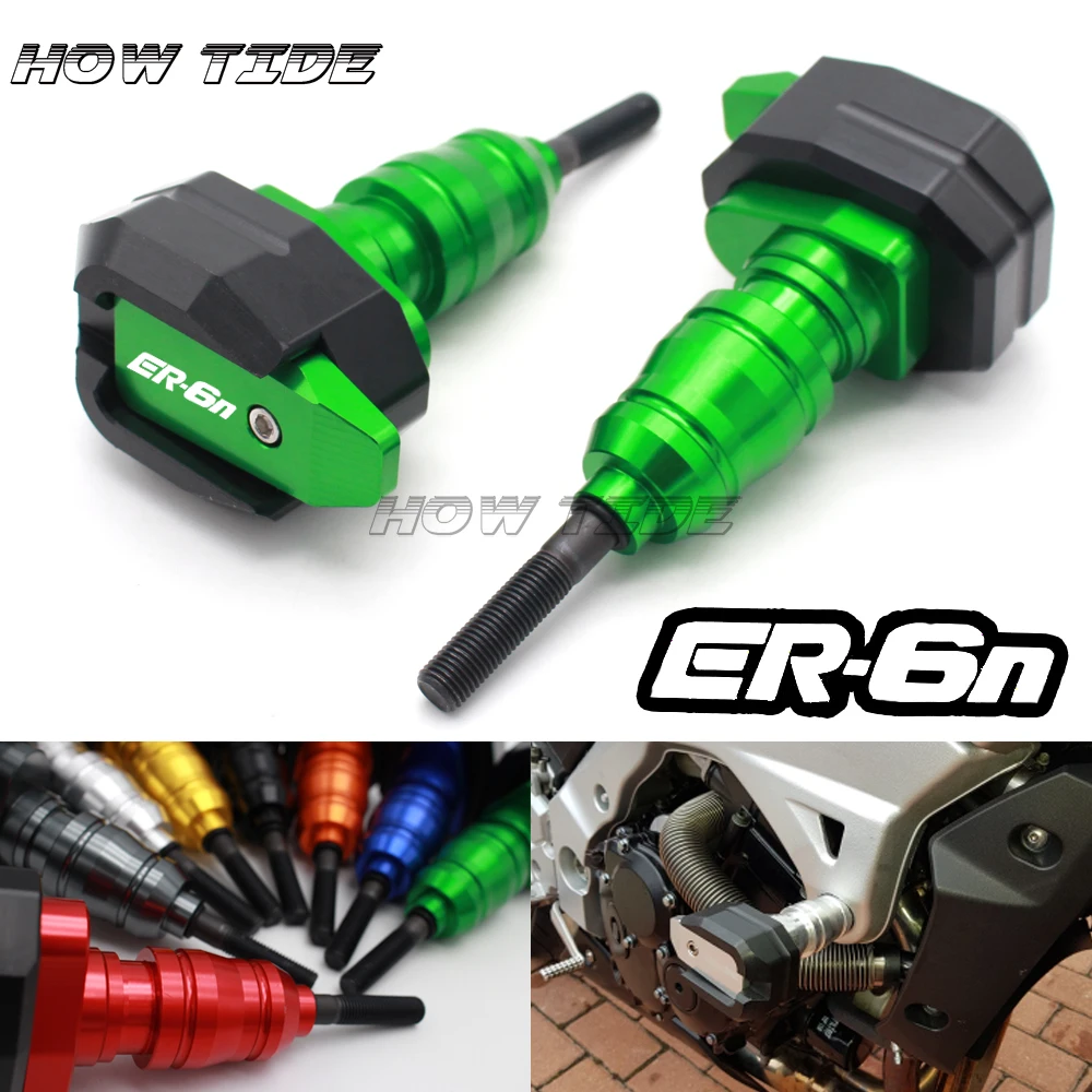 Рамка Ползунки Краш протектор для KAWASAKI ER6N ER 6N ER6 N 2009 2017 мотоциклетные бобины