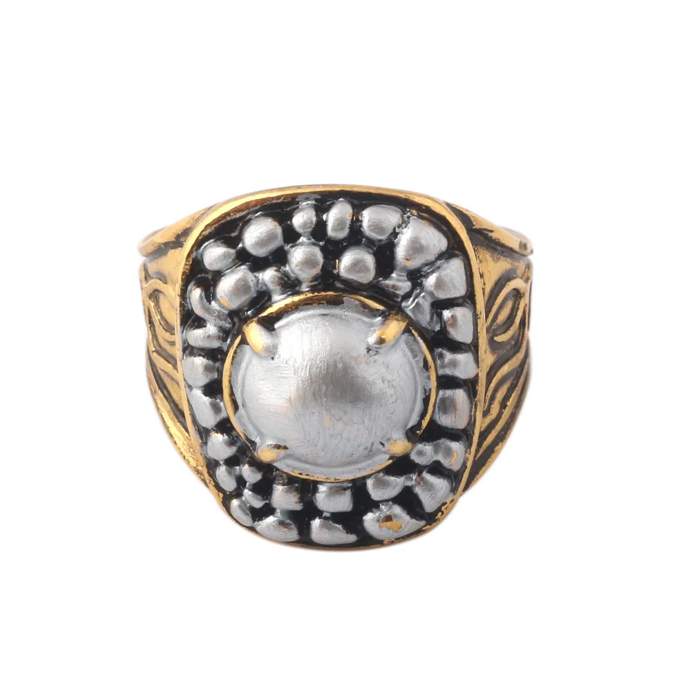 Dark Souls 3 кольцо из стали защита Высокое качество Косплей кольца для мужчин и женщин ювелирные изделия - Цвет основного камня: Синий