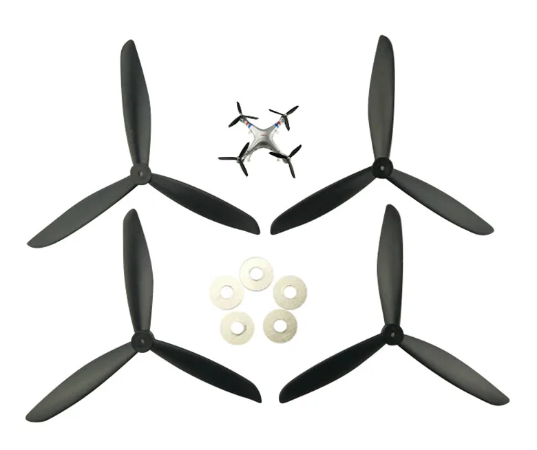 

SYMA X8 X8C X8G X8W X8HC X8HW axis aircraft parts black propeller blades upgrade