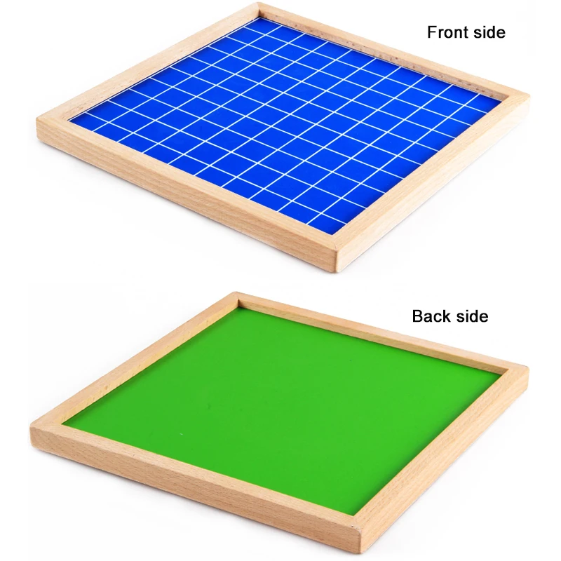 Монтессори, Обучающие деревянные игрушки, 1-100 цифр, Когнитивная математическая игрушка, обучающая логарифм версия для детей, подарок для раннего обучения