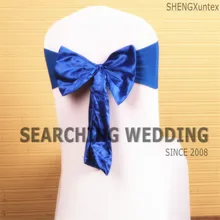 Лайкра спандекс стул лента стул пояс с атласным бантом подходит украшение для стула