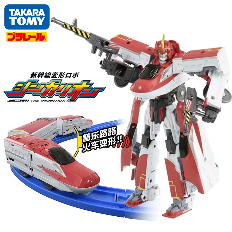 Takara Tomy Plarail Синкансэн Shinkarion E6 комачи робот-трансформер DXS02 игрушечный поезд