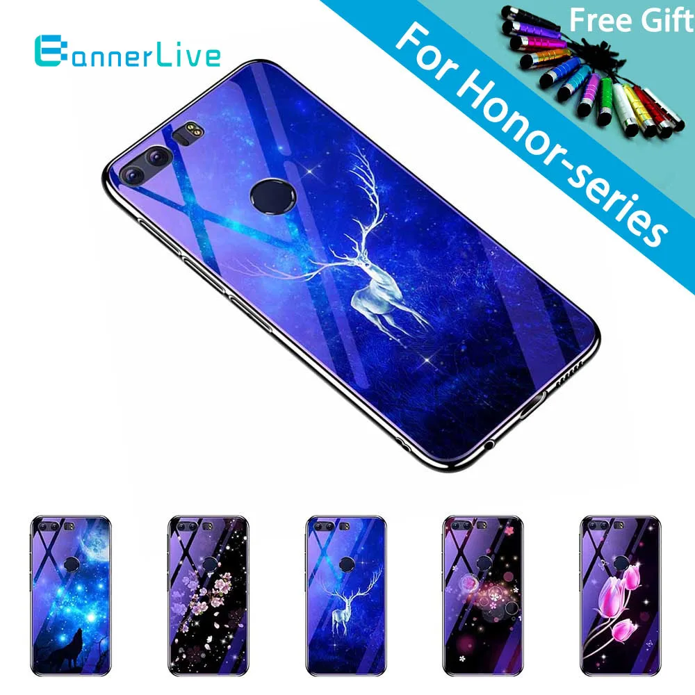 2 шт./лот чехол для телефона huawei Honor 7C 7A 7X8 910 V8 V9 V10 Note10 играть мягкий из