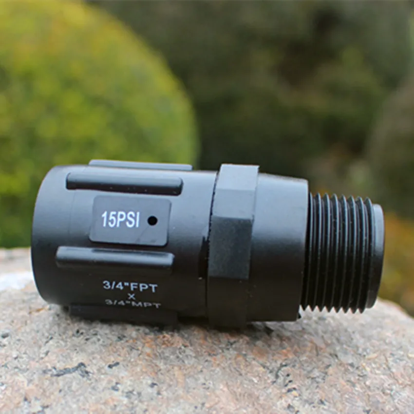 

Garden Irrigation Drip Irrigation Pressure Regulator Hose Threaded 3/4" FM Thread Type:15 PSI 20PSI 25PSI 30PSI
