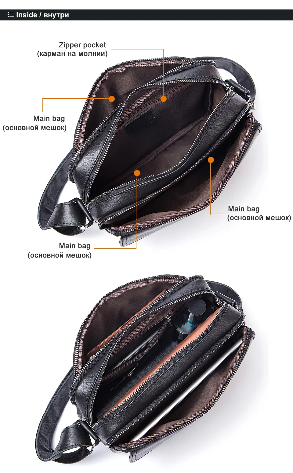 men bag genuine lelather -2