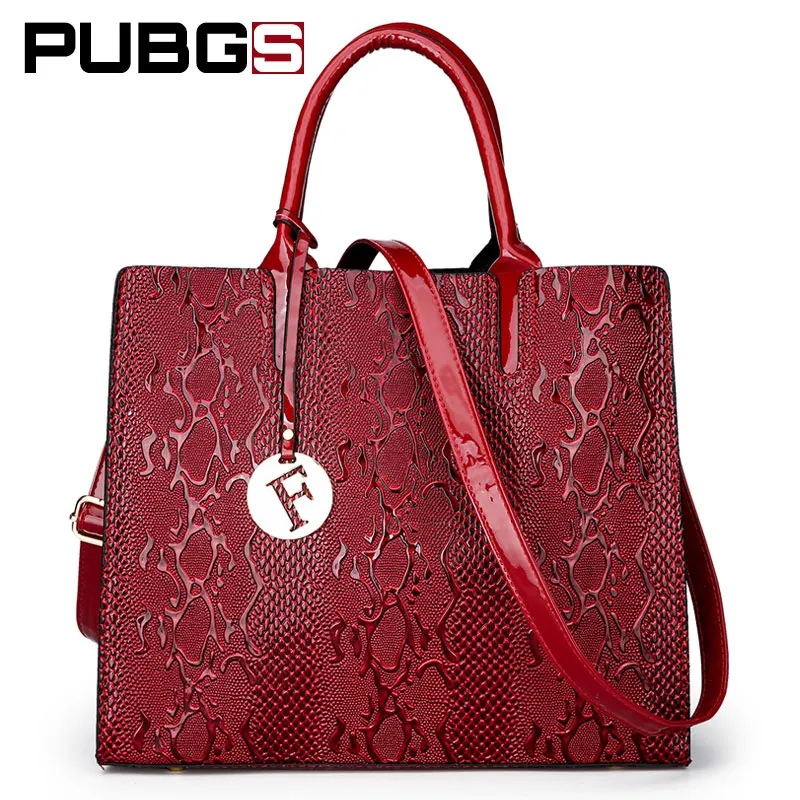 

Women Handbag Female Shoulder bag Fashion Luxurious ladies Messenger Bag High-Quality Tote Designer Brand PUBGS 2018 New Arrival
