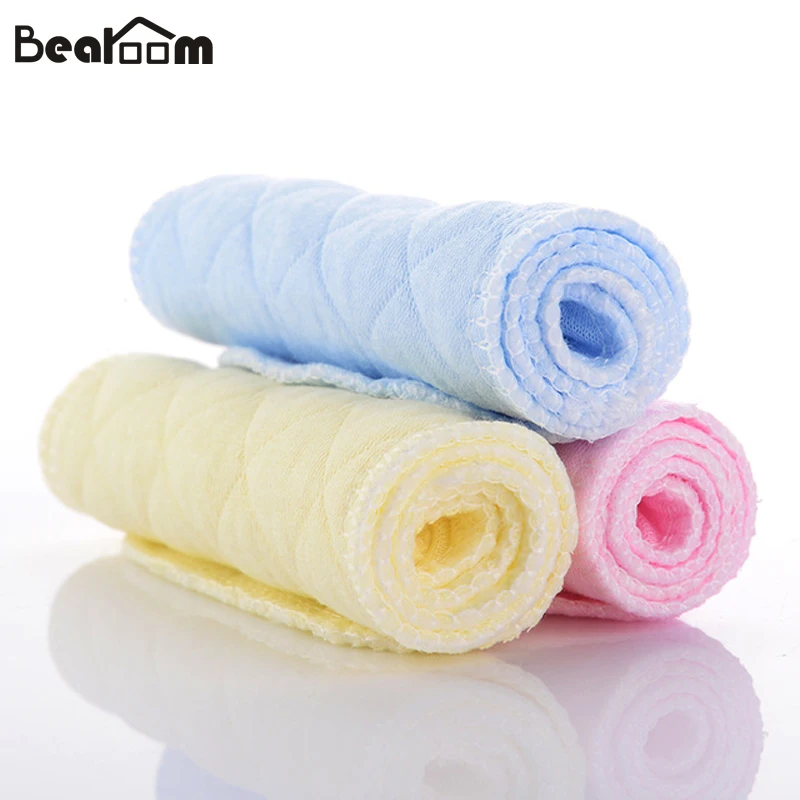 

10pcs Baby Diaper Liner Reusable Washable Insert Cloth Diape nappy newborn Infant Cotton Liner Nappy Changing Baby Care Products