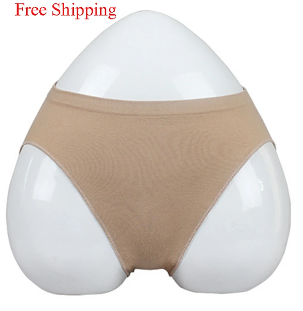 Free Shipping Sexy Lady Girl Skin Color Seamless Panties Children Kids Soft  Ballet Dance Underwear - AliExpress