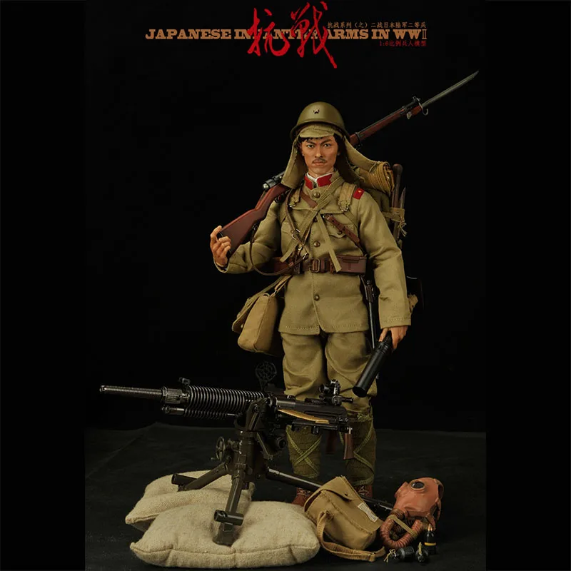 

30CM 1/6 Scale World War II Japanese Soldiers Plastic Cloth Multi-crafted Soldier Model Action Figure Joint Doll Toys For Boys