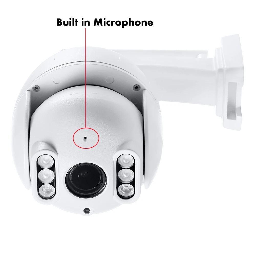 OwlCat New Wi-Fi IP Camera Bullet PTZ Outdoor Waterproof IP66 Street IP Camera Two Way Audio SD card Motion Phone APP Onvif