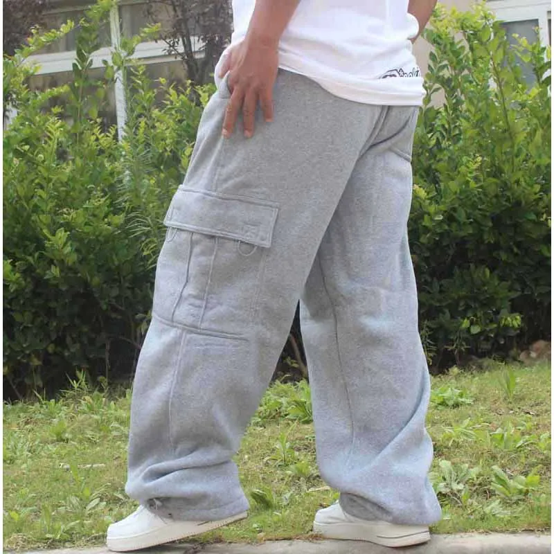 Брюки мужские спортивные в стиле хип хоп|loose cargo pants|cargo pantscasual joggers |