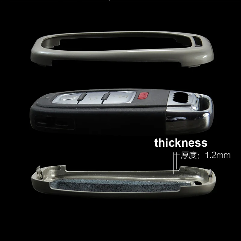 

1set Key Case For Car Styling For Audi Q5 S5 S6 S7 A4 B8 B7 A6 C7 A5 A7 A8 Audi Sline Accessories Car Key Chains Rings Box Bag