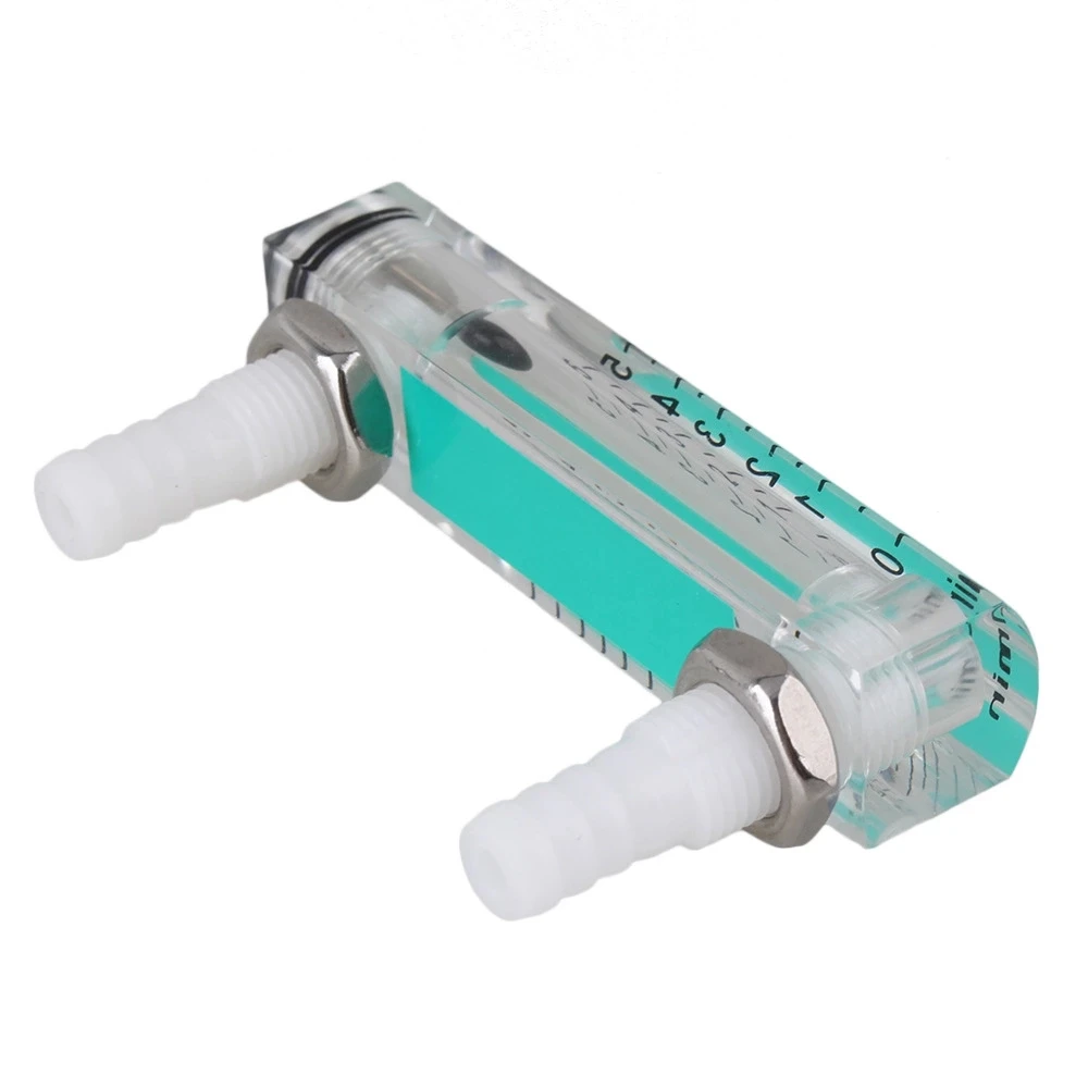 Acrylic 70mm Height LZQ 1 Flowmeter 0 5 LPM Flow Meter for Oxygen