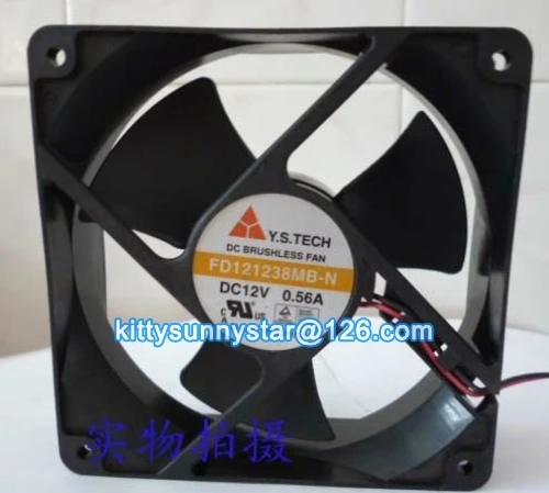 Ystech 12038 fd121238mb n 12 В 0.56a 2 Провода Вентилятор охлаждения|cooling fan|cooling fan 12v12v cooling |
