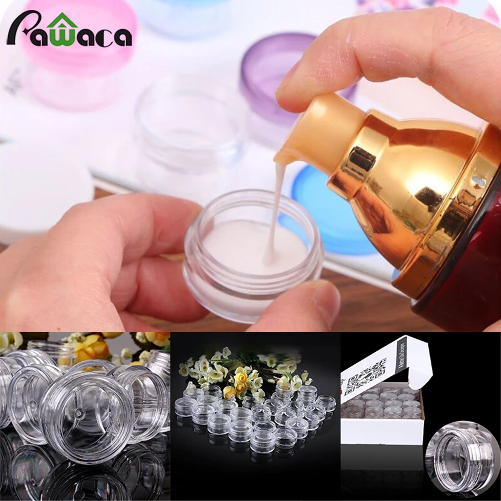 Buy 50pcs Travel Makeup Bottles Cosmetic Sample