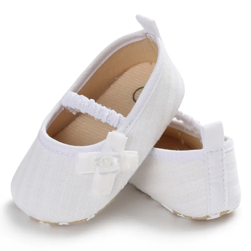 Buy Knit Bow Tight Baby Girl Shoes Non