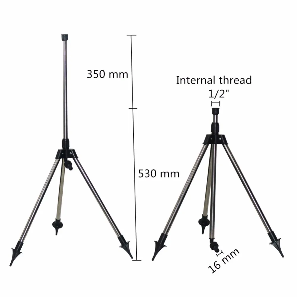Садовый разбрызгиватель трехногий кронштейн G1/2 дюйма разъем для распылителя для сада капельный полив для полива и орошения распыления воды