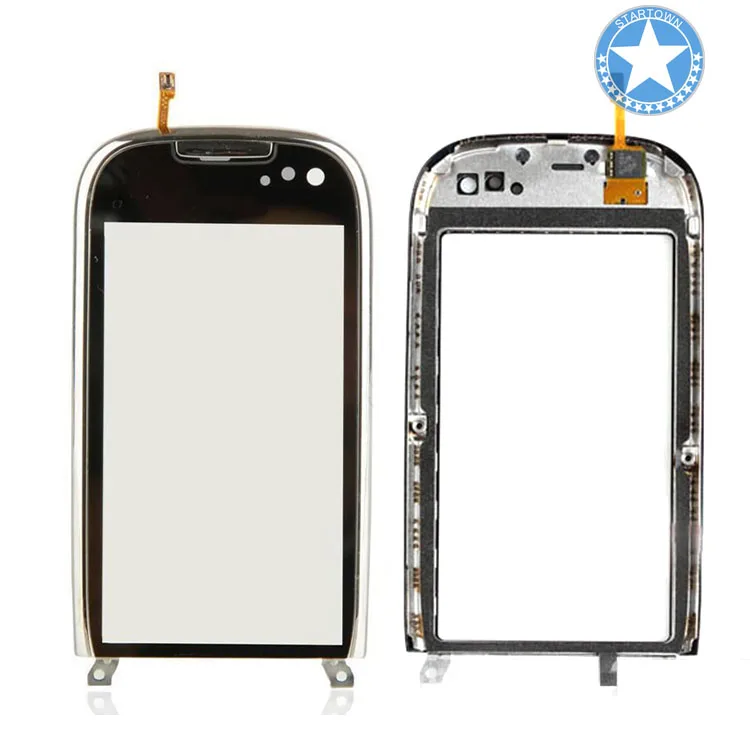 

For Nokia C7 C7-00 Touch Screen Digitizer With Frame Black With Tracking Number