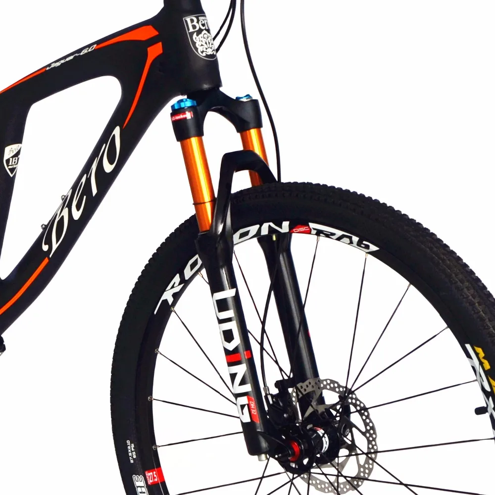 Top BEIOU Carbon Dual Suspension Mountain Bicycle All Terrain 27.5 Inch MTB 650B Bike 10 Speed SHI MANO DEORE T700 Matte 3K CB22 3