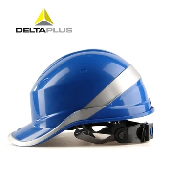 Safety Helmet Work ABS Protective Cap Adjustable Helmet With Phosphor Stripe Construction Site Insulating Protect Helmets safety helmet hard hat work cap abs material construction protect helmets high quality breathable engineering power labor helmet