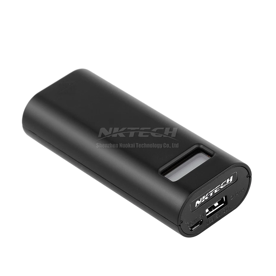 Внешний аккумулятор NKTECH E4S с ЖК дисплеем 1 а/18650 А|18650 usb charger|18650 usbusb charger |