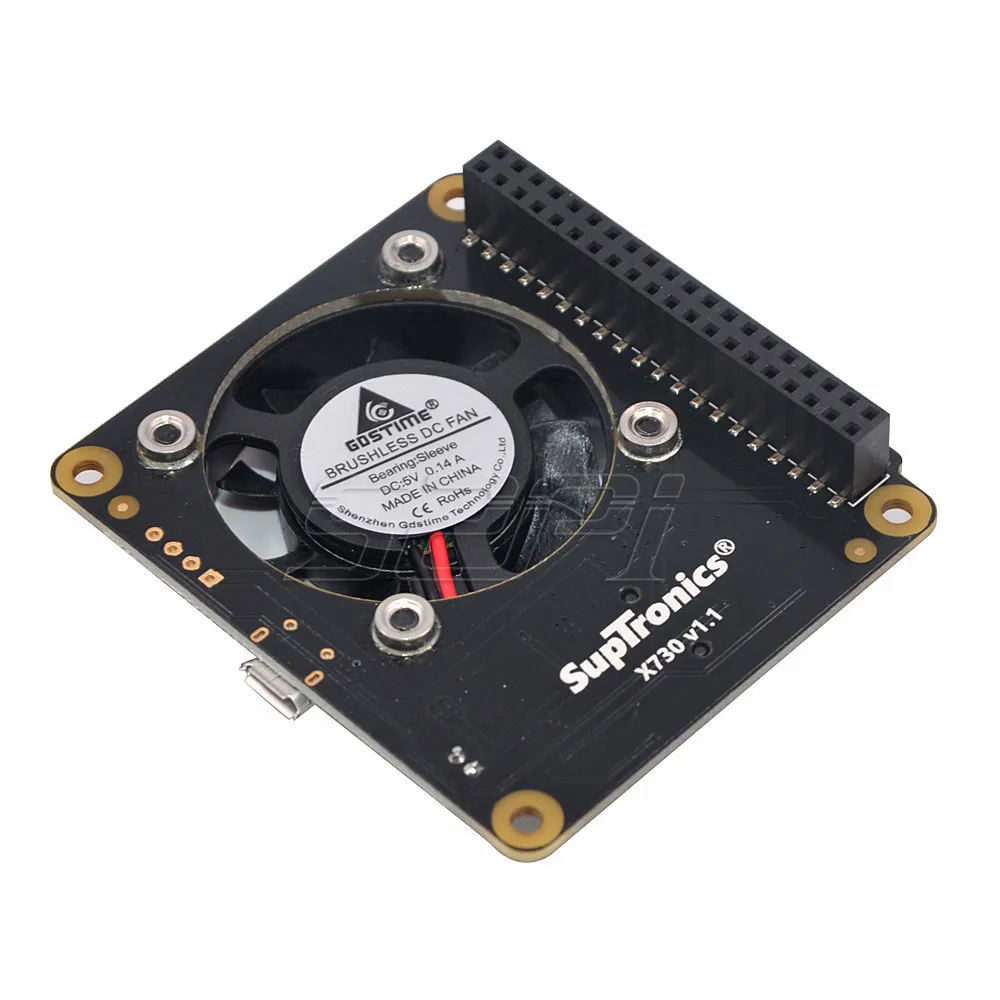 52Pi X730 плата управления питанием с безопасной функцией отключения и