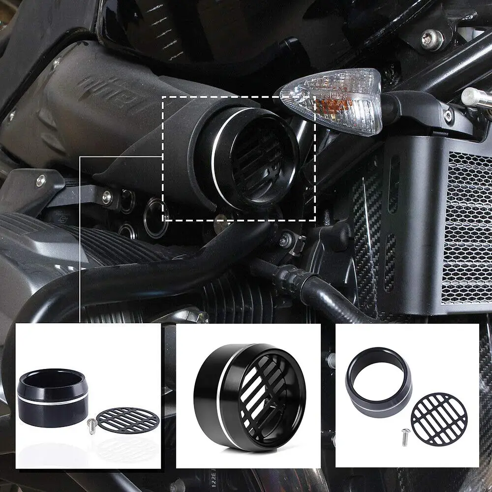 Воздухозаборный фильтр для BMW R Nine T R9T Scrambler Pure 2014 2015 2016 2017 CNC сетчатая Защитная