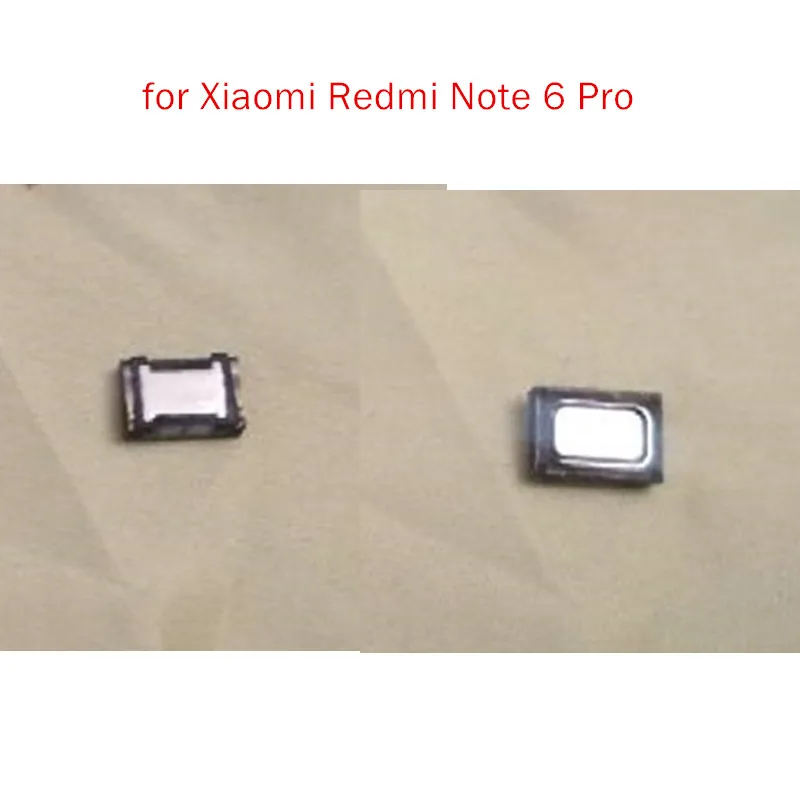 

2pcs for Xiaomi Redmi Note 6 pro Earpiece Speaker Ear Speaker Cell Phone Sound Receiver Module Replacement Repair Parts Test QC