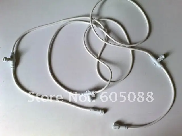 

18# interconnecting waterproof controller extension cable,3m long,3pcs 4pins connector,20pcs/lot ,DHL free shipping!