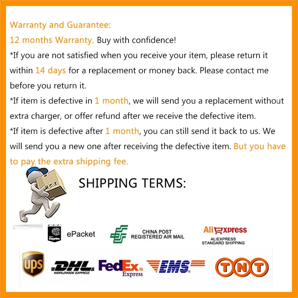 SHIPPING AND WARRANTY 1