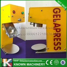 The CE certified stainless food grade 5 moulds gelato maker italian noodle soft ice cream machine