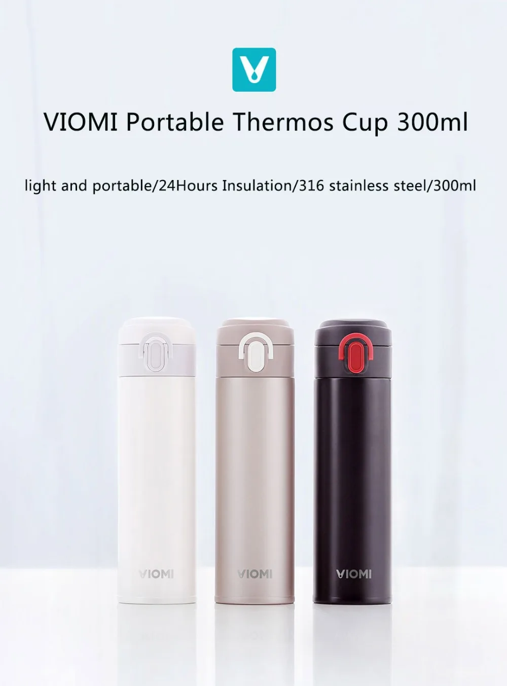 xiaomi viomi portable thermos