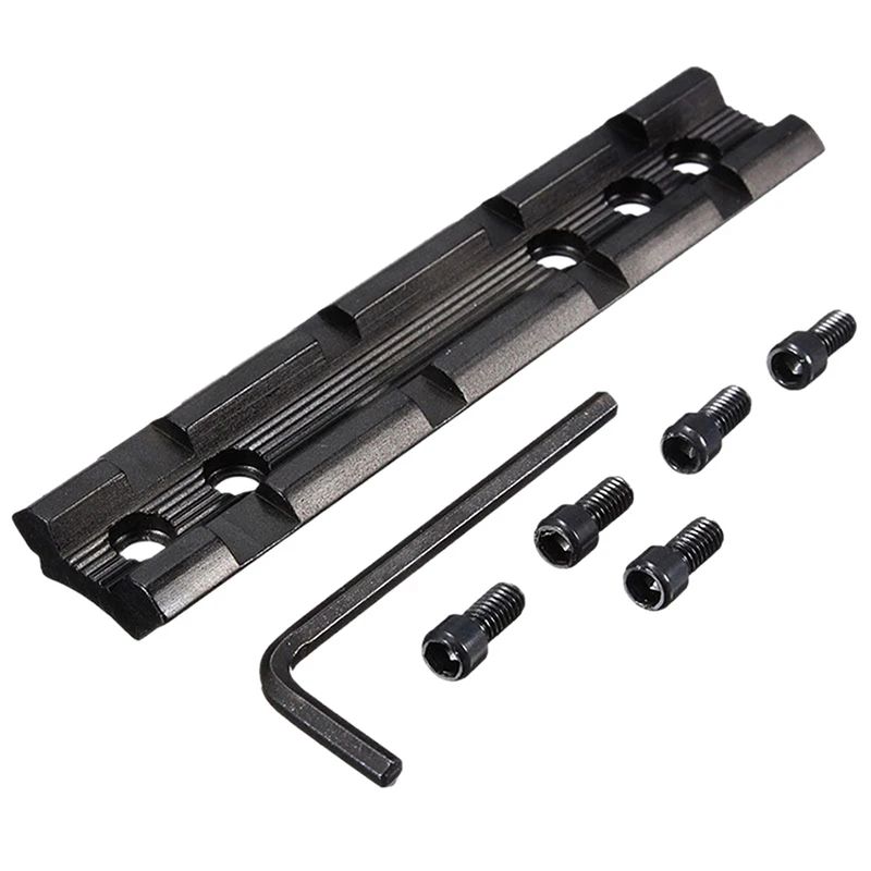 

Hunting Accessories Tactical Dovetail to 20mm Weaver Picatinny Sight Scope Rail Base Mount Converter Military Gear