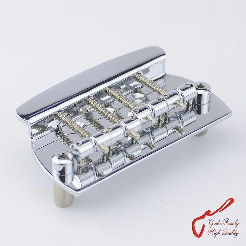 preço 1 Conjunto GuitarFamily Quatro Ponte Para Baixo Musicman 4 Cordas Electric Bass Chrome (#1248) FEITO NA CORÉIA