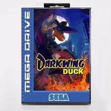 Чёрный плащ 16 бит MD игровая карта с розничной коробкой для Sega megadrive/Genesis