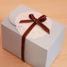 Пекарни посылка синий торт, печенье, сладости коробка упаковка для десертов коробки выпечки посылка изделия для декорации Свадебные сувениры