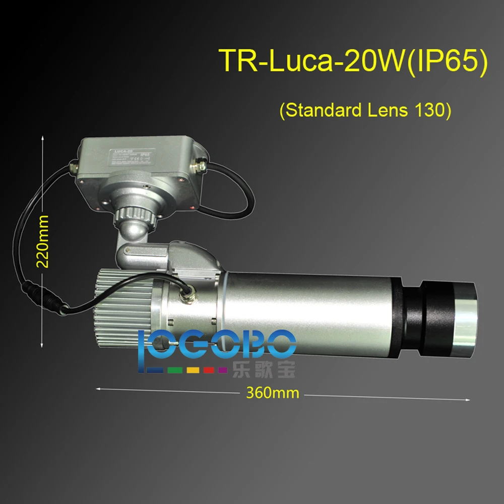 New Logo Outdoor Luca Gobo Projector TR-Luca-20W-2