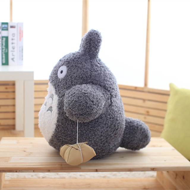 1pc 20cm Japanese Cartoon Lovely Style Plush Totoro Toys Stuffed Baby Doll Cute Movie Character Children Birthday Kawaii Gift