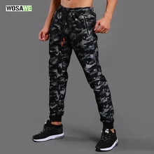 WOSAWE, камуфляжные штаны для бега, мужские спортивные брюки, тренировочные, для бега, для спортзала, спортивные, для футбола, спортивные штаны, для фитнеса, эластичная спортивная одежда