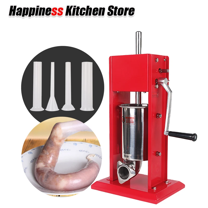 3L Big Sausage Maker Manual Sausage Stuffer Machine Making Filling