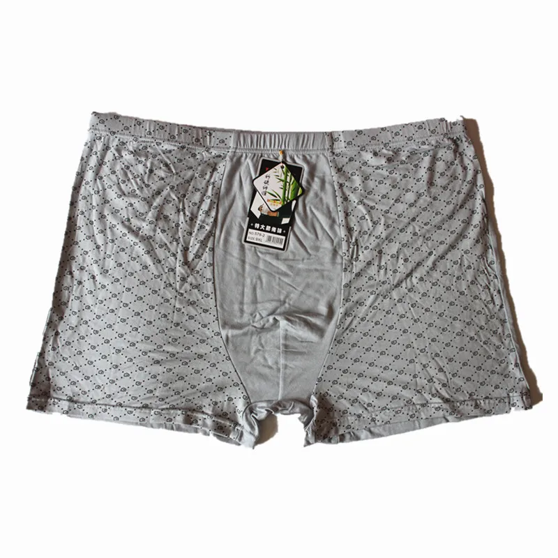 9XL&11XL 4Pcslot Underwear Soft Boxers Bamboo Fiber Boxer Men Print Boxers Shorts Plus Size Boxers Mens Underwears HOT 2