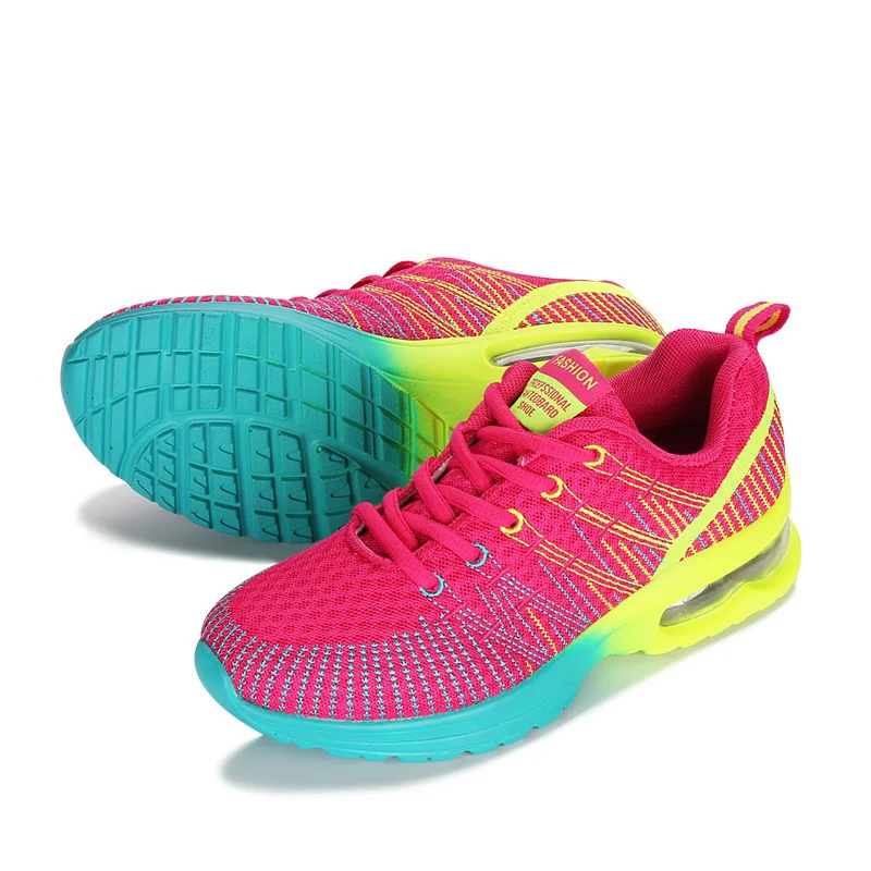 

2019 Women Shoes Spring Autumn New Sports Ladies Shoes Walking Breathable Mesh Flat Shoes Casual Running Sneakers Platform Shoes
